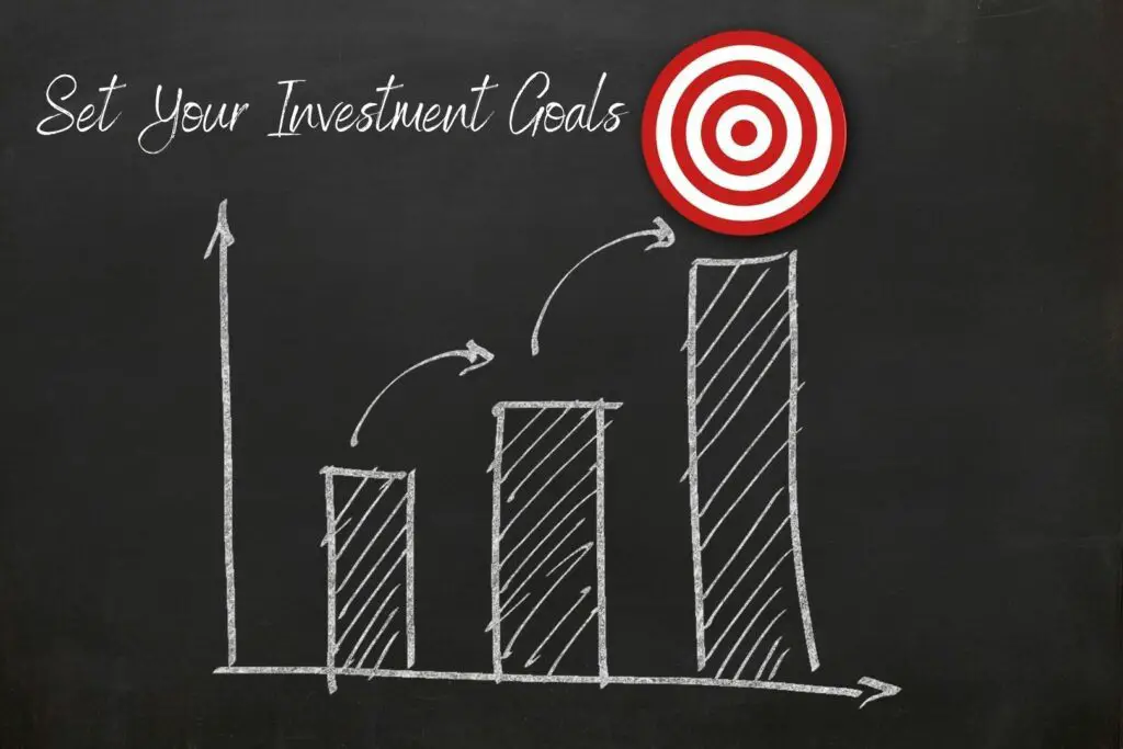 set your investment goals and choose a timeframe