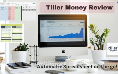 Tiller Money Review- How to use the Automated Budgeting Spreadsheet