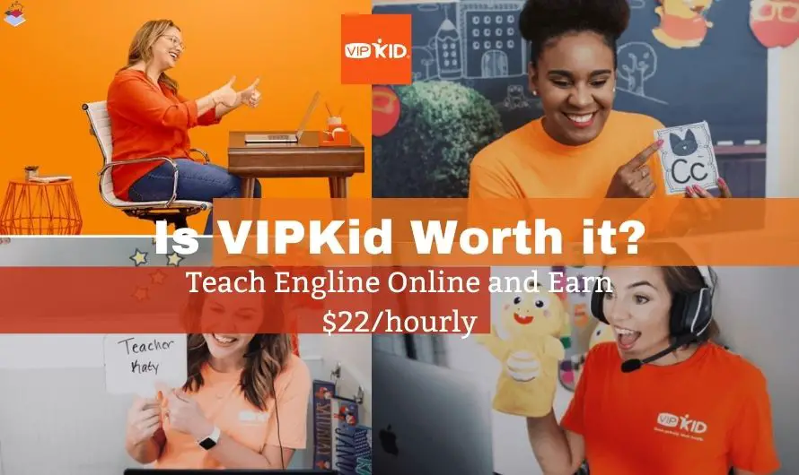 English teachers teaching online using VIPKid