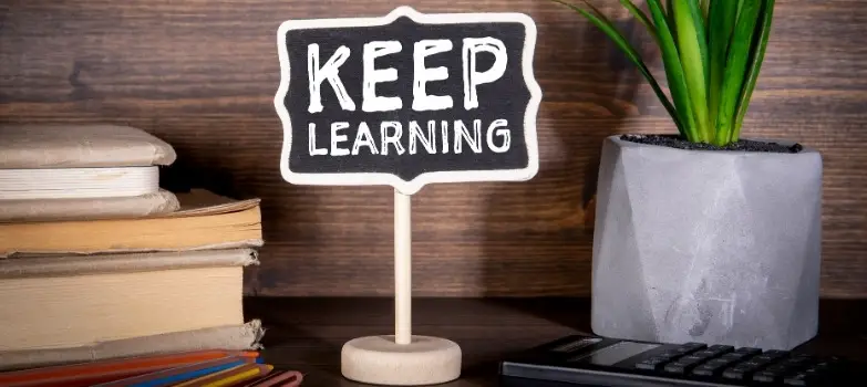 keep learning stand