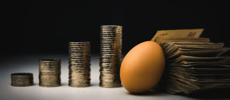 money, coins, egg. Can u.s dollar lose it's value? 