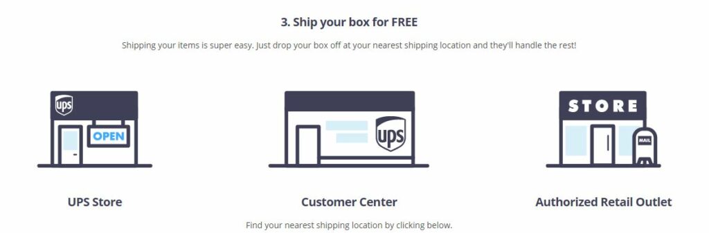 photo on how decluttr works shipping