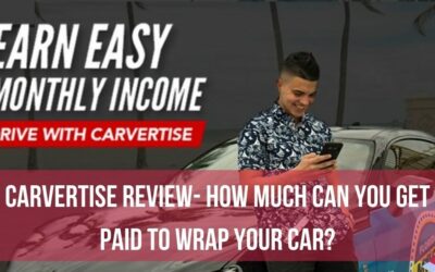Carvertise Review- How Much Can You Get Paid To Wrap Your Car?