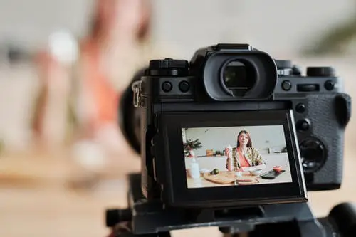 best side hustles for introverts woman-camera-technology-lens