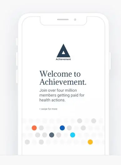 achievement app web page