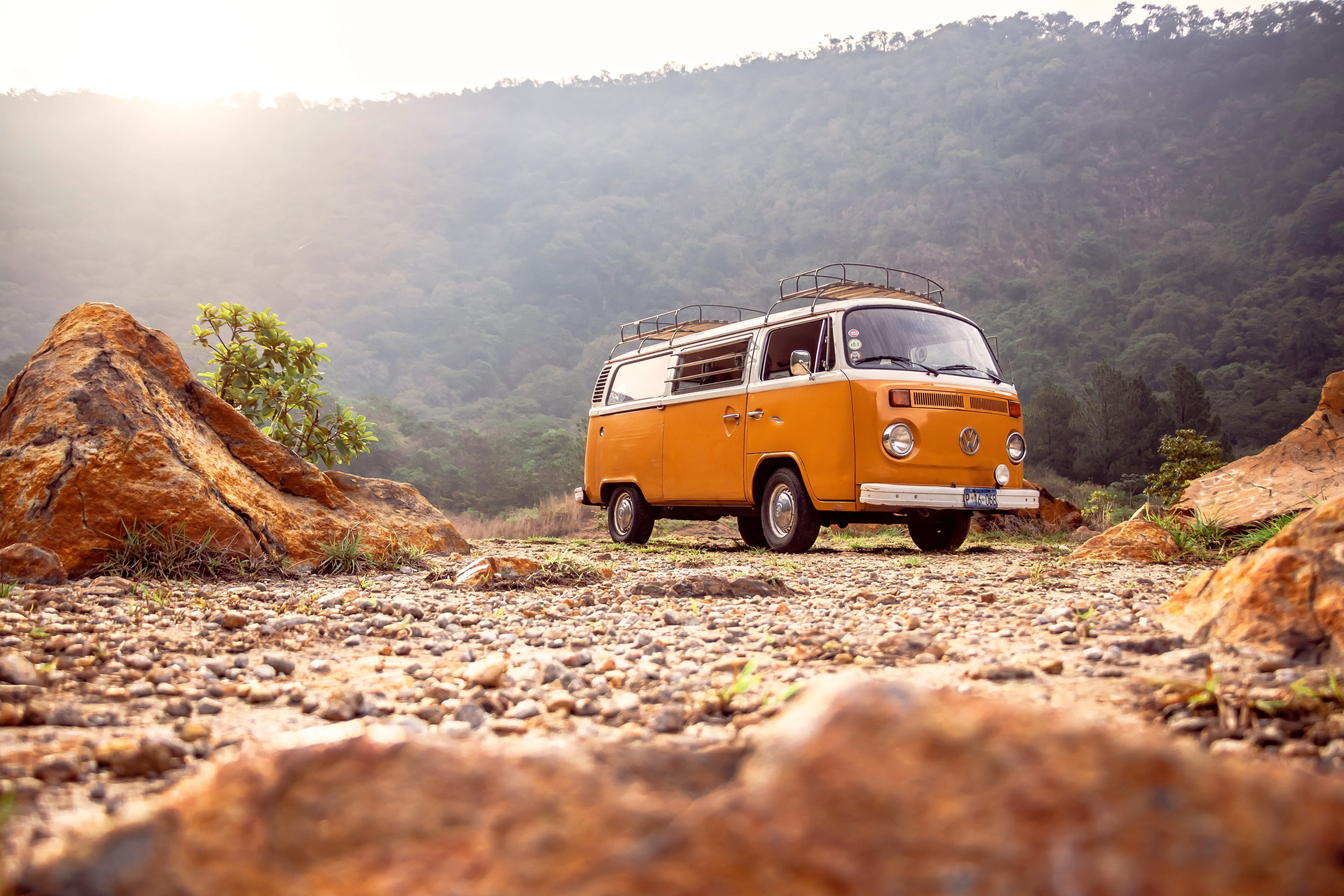 miniature camping van